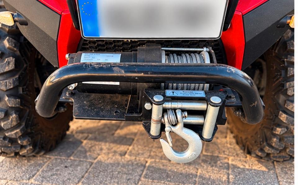 Weitere Motorräder Linhai 400 4x4 Quad / ATV – TÜV neu – Seilwinde – AHK – Heckbox 2014 — двигун 352 ccm