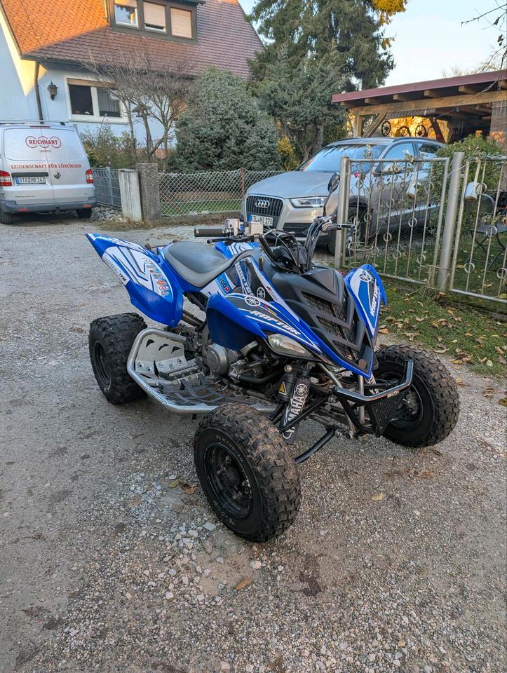 Yamaha Raptor 700 - SM Auspuff - Stahlrahmen 2005 — rear view