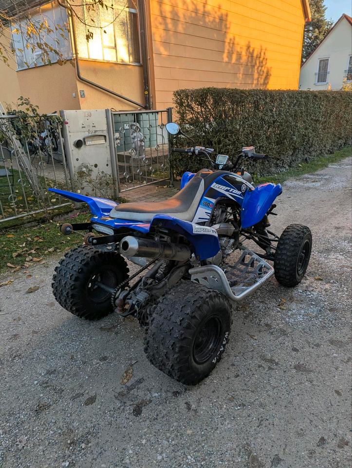 Yamaha Raptor 700 - SM Auspuff - Stahlrahmen 2005 — interior