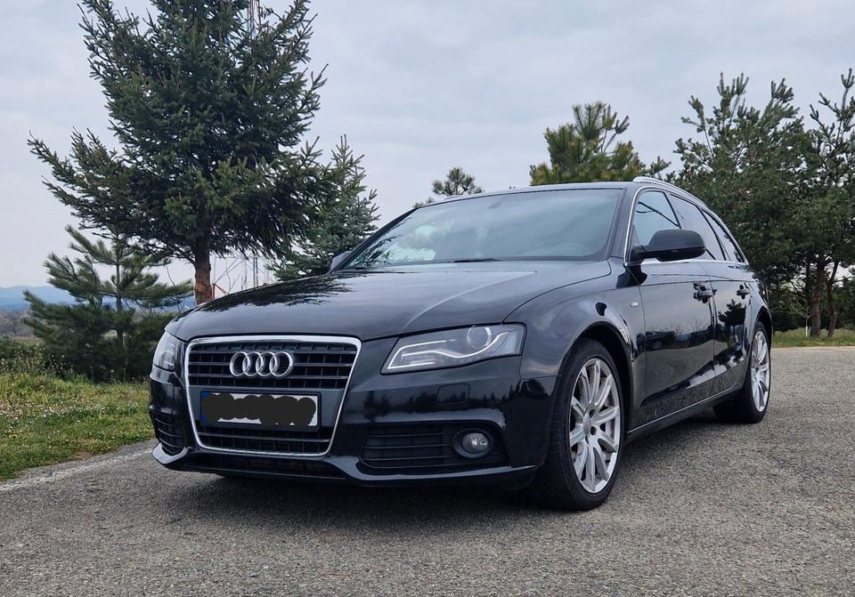 Audi A4 2011 — rear view