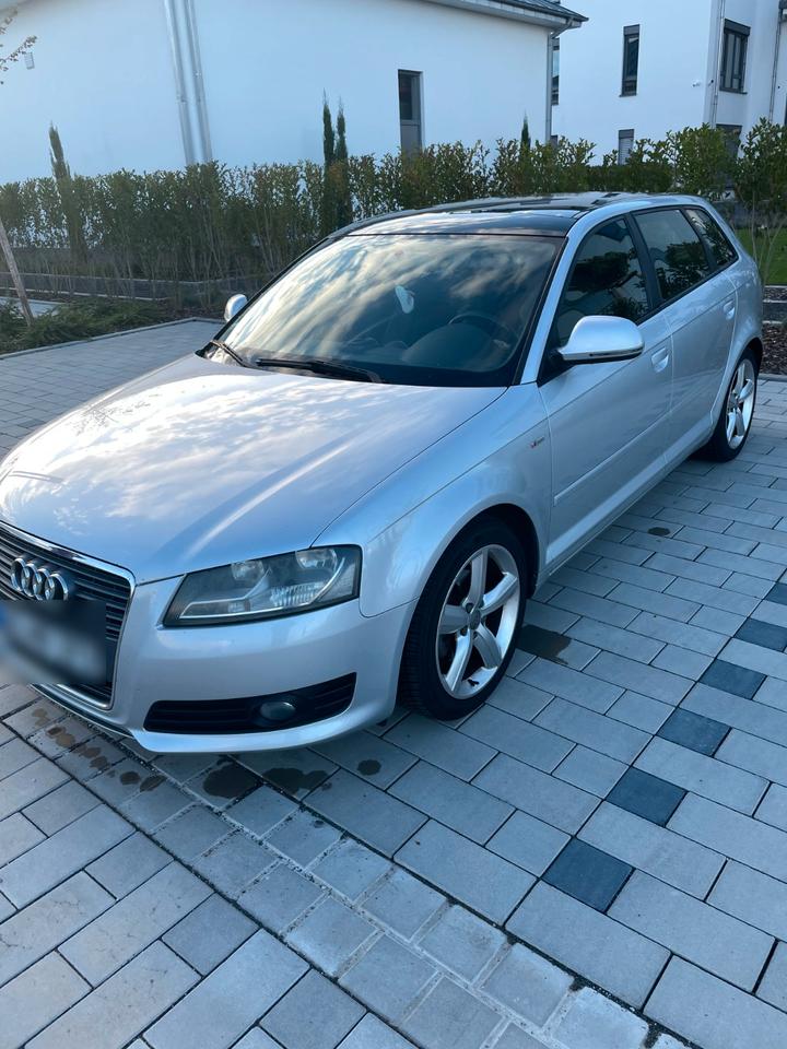 Audi A3 2009 — rear view