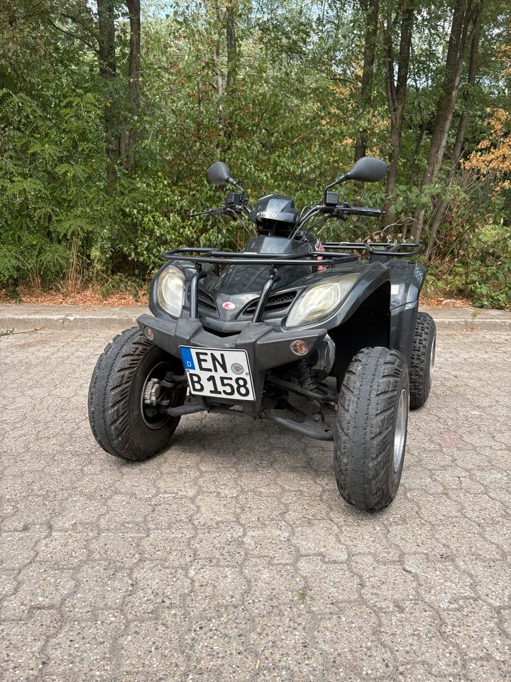 Kymco Quad Kymco Mxu 300 R 2009 — rear view