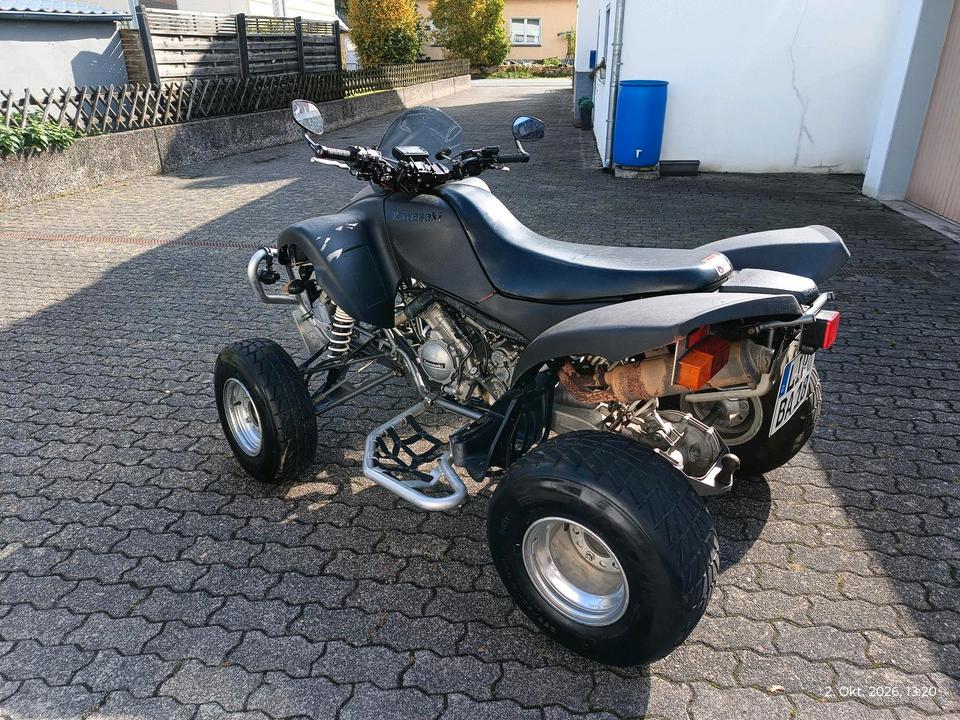 Kawasaki KFX 700 Quad no Yamaha Raptor 2005 — vehicle for AFU Ukraine