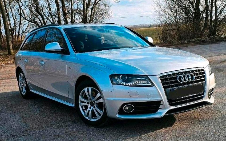 Audi A4 2009 — rear view