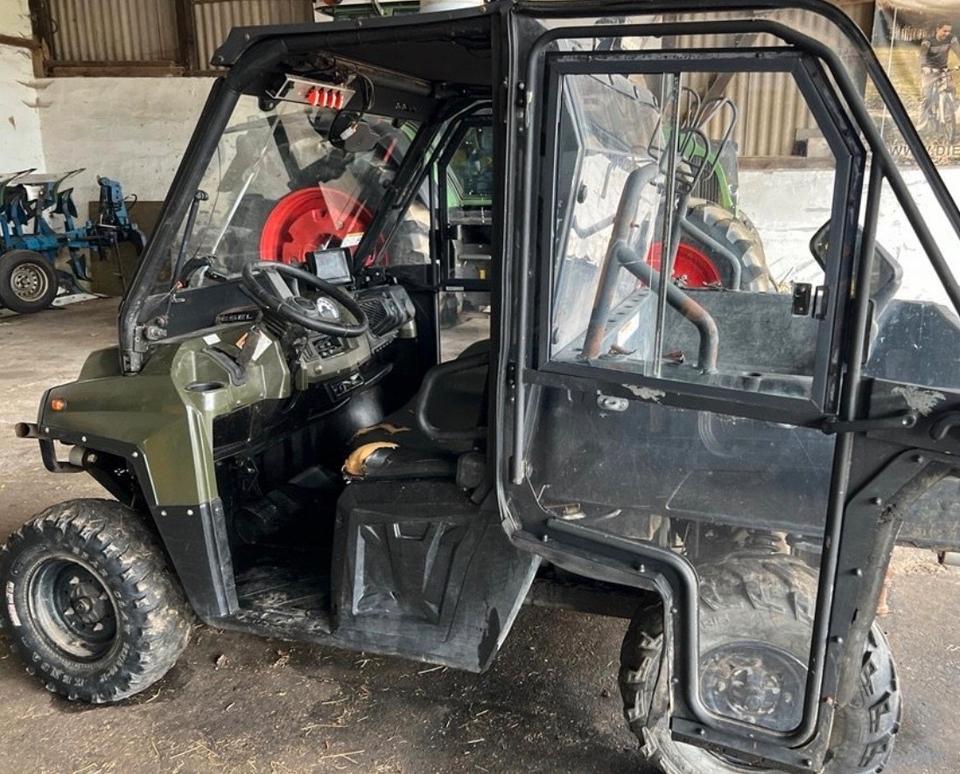 Weitere Motorräder Polaris Ranger Diesel UTV* Kipper +Plane* Lenkgetriebe defekt*Motor und Getriebe Top 2014 — photo 5
