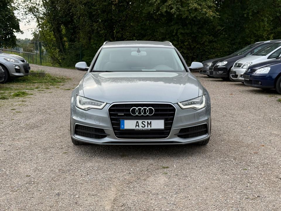 Audi A6 2014 — rear view