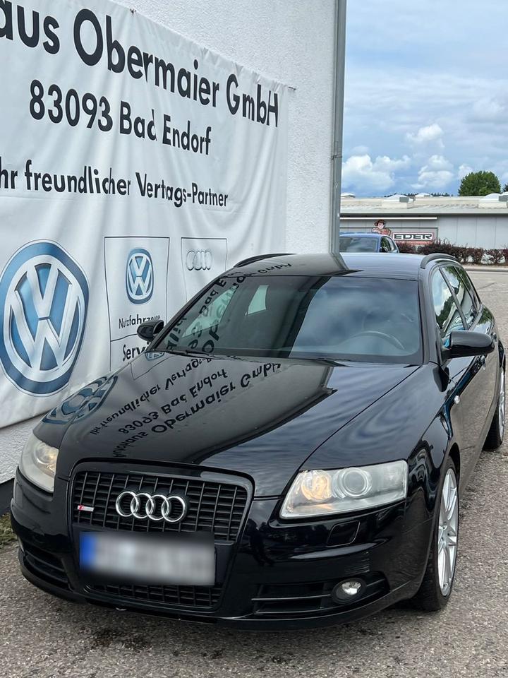 Audi A6 2008 — rear view