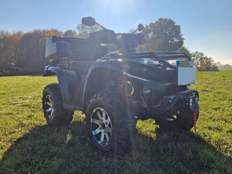 Weitere Motorräder Quad ATV Seilwinde Forst kein TGB TÜV AHK 2014 — interior