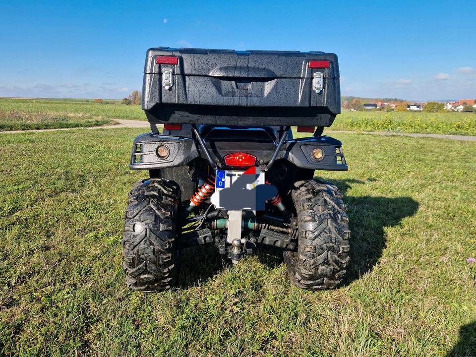 Weitere Motorräder Quad ATV Seilwinde Forst kein TGB TÜV AHK 2014 — engine 350 ccm