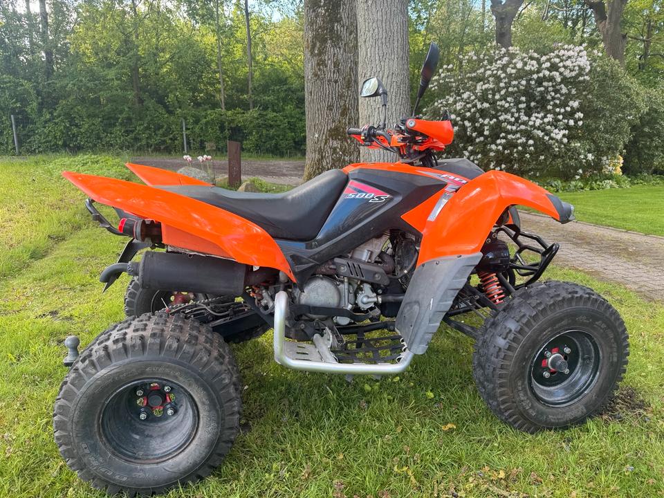  Quad Adly 500s 2013 — engine 500 ccm
