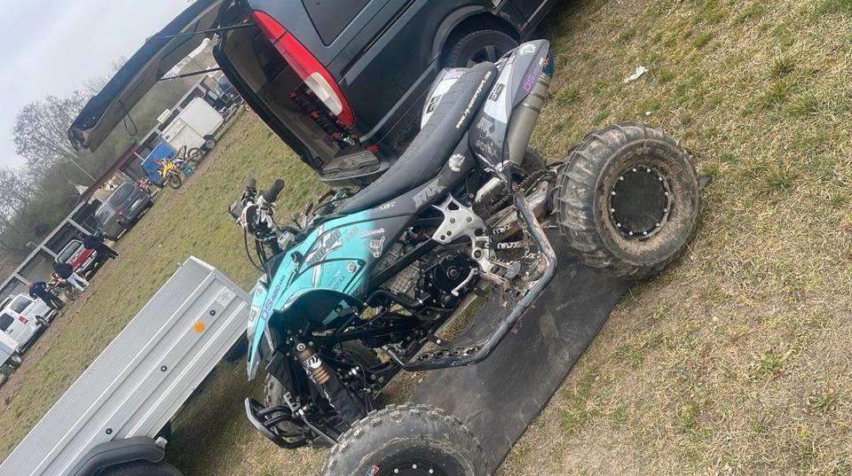 Weitere Motorräder Quad Can Am DS 450 2008 — rear view