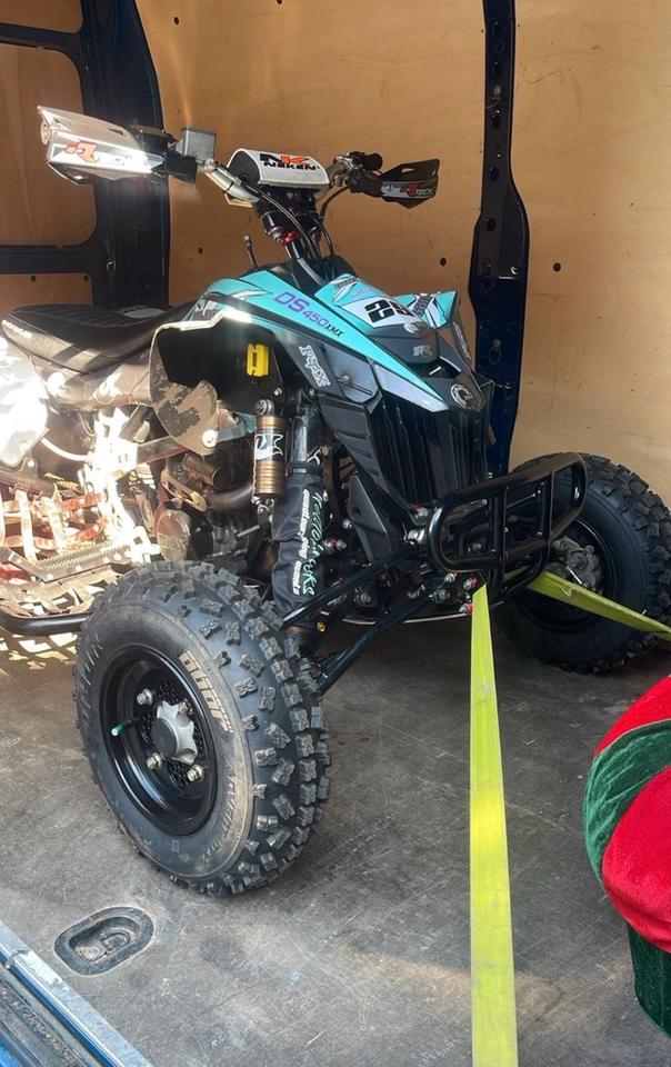 Weitere Motorräder Quad Can Am DS 450 2008 — engine 450 ccm