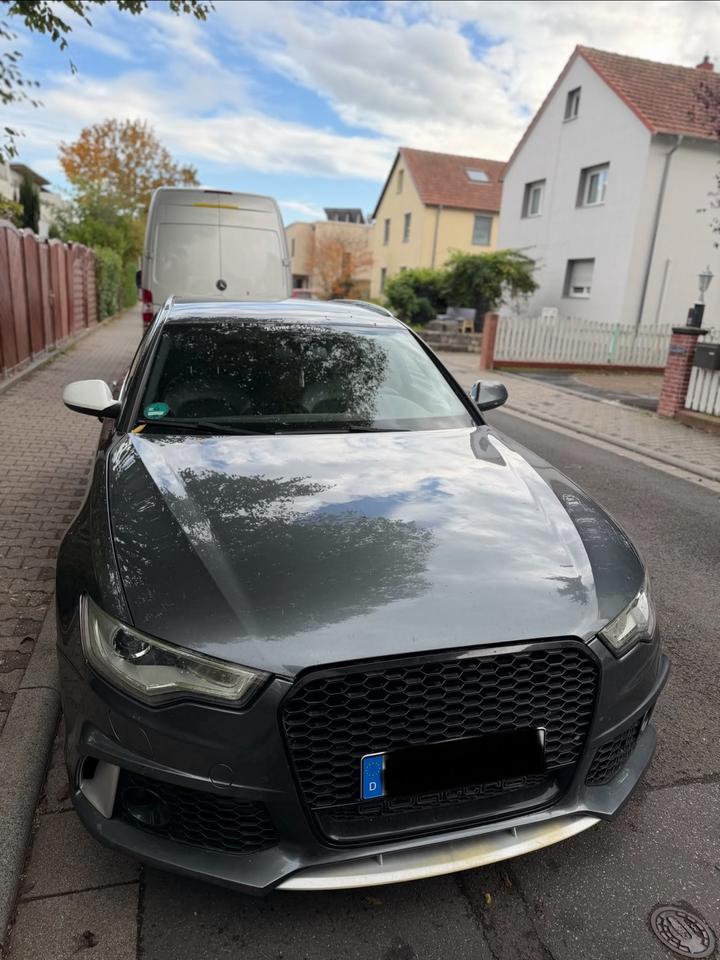 Audi A6 2013 — rear view