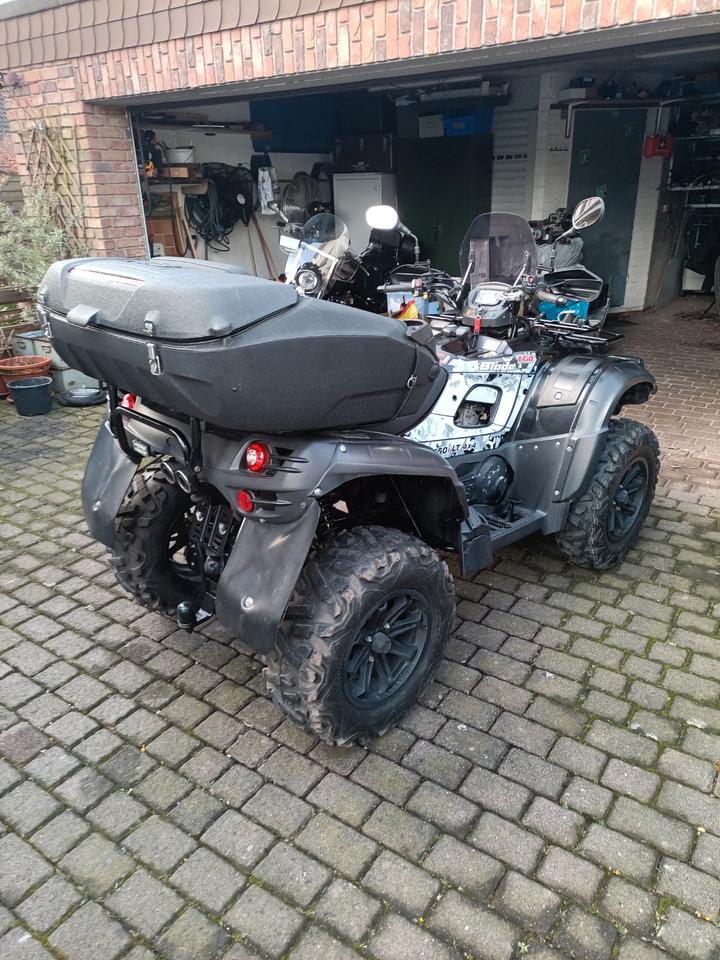 Weitere Motorräder Jagdfahrzeug Quad TGB 550 Seilwinde Heckträger Anhänger 4x4 2013 — interior