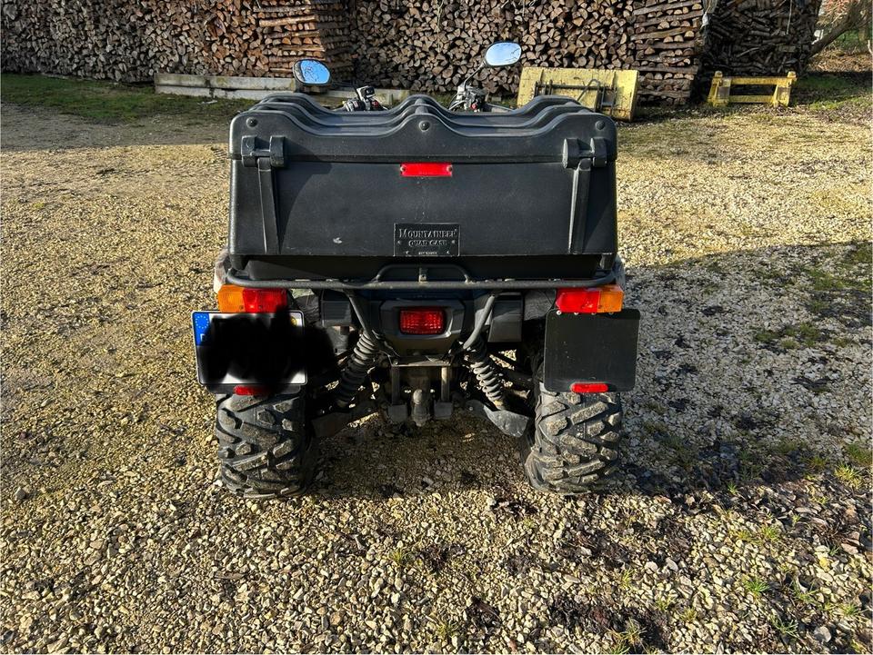 Yamaha Grizzly 700 EPS ATV 2015 — rear view