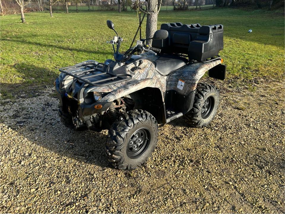 Yamaha Grizzly 700 EPS ATV 2015 — interior
