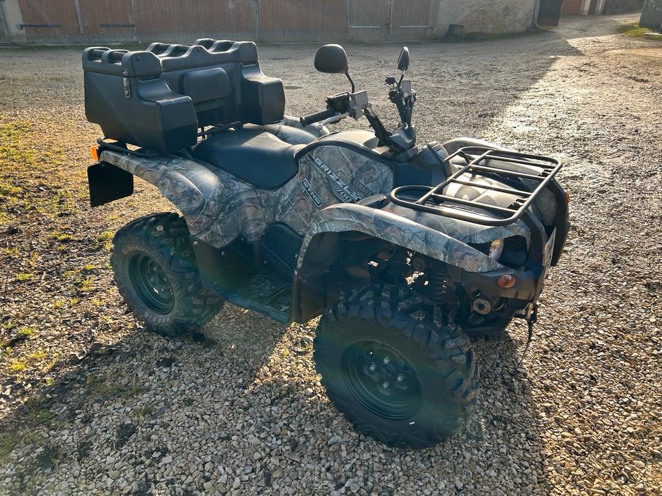 Yamaha Grizzly 700 EPS ATV 2015 — engine 700 ccm