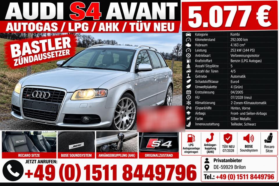 Audi S4, 2005