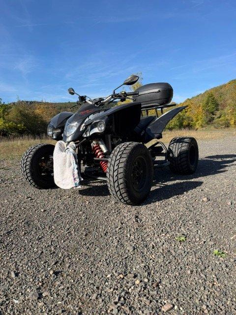 Weitere Motorräder SMC 520RR Supermoto Quad 2011 — rear view
