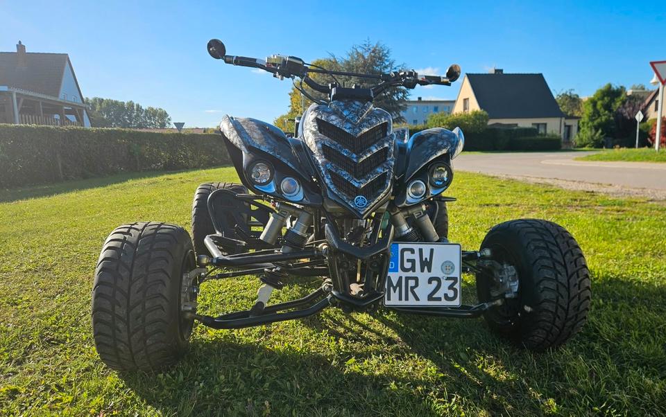 Yamaha Raptor 700 2008 — rear view