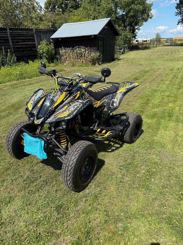 Suzuki Rmz 400 Ak47 LOF 2008 — rear view