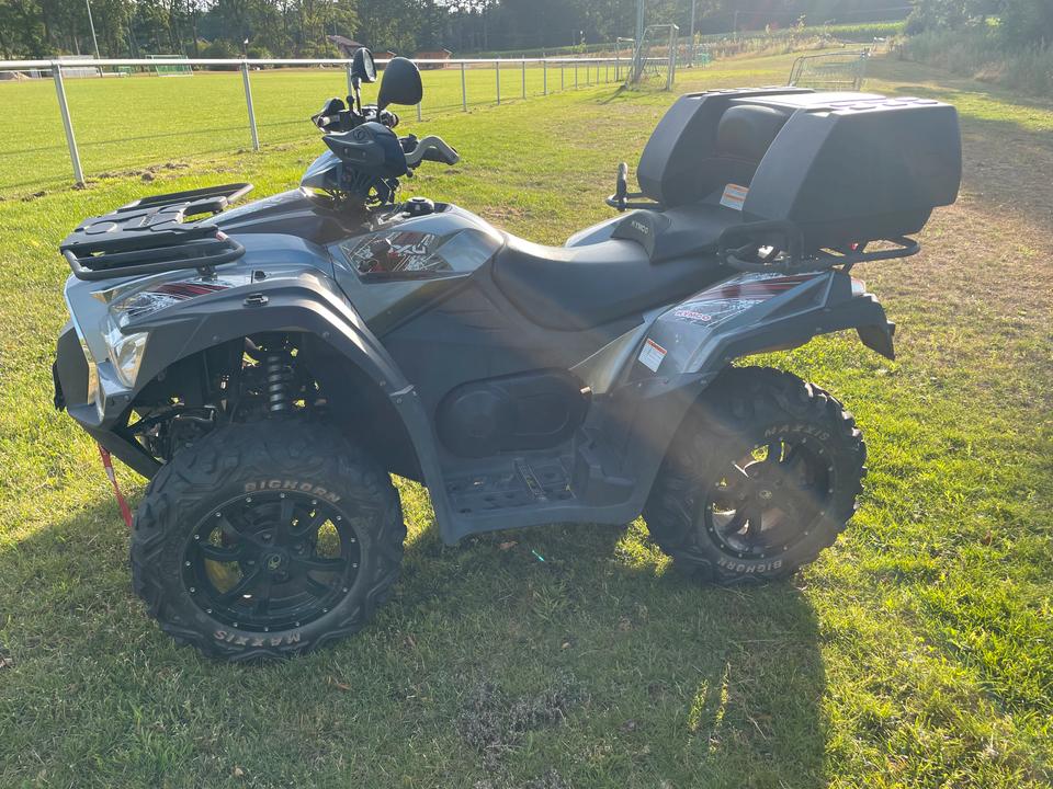 Kymco MXU 700 LOF ATV Seilwinde Koffer 2013 — салон