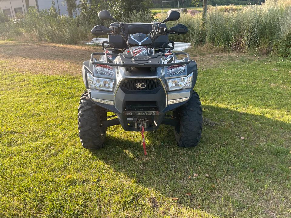 Kymco MXU 700 LOF ATV Seilwinde Koffer 2013 — фото 6