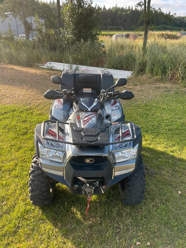 Kymco MXU 700 LOF ATV Seilwinde Koffer 2013 — фото 7