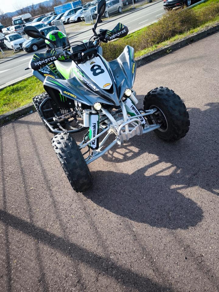 Kawasaki KFX 450r mit Lof Zulassung Quad 2008 — rear view