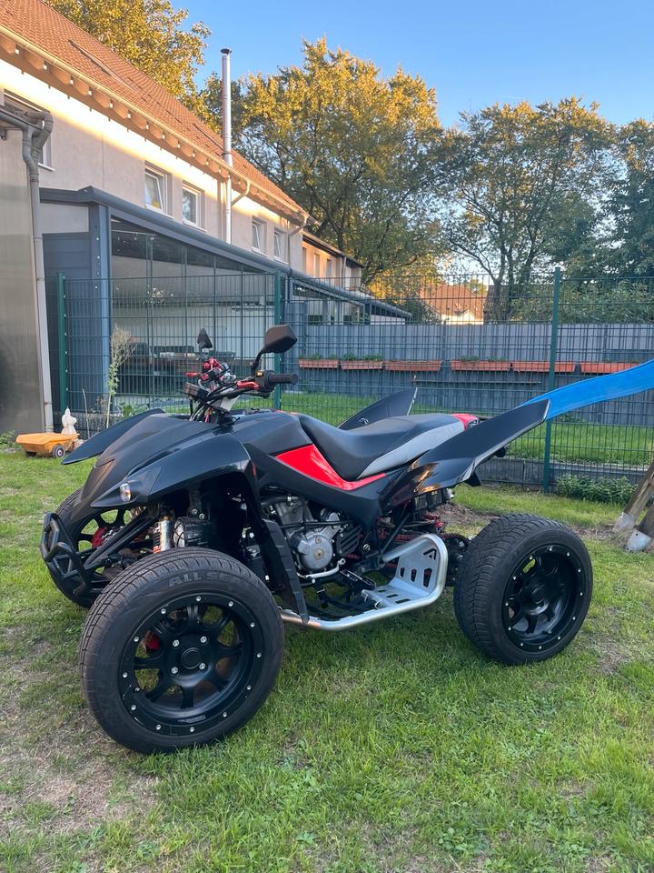  Gelöscht • Adly Hurricane 500 Flat - Subaru Motor - LOF Quad ATV 2010 — вигляд ззаду