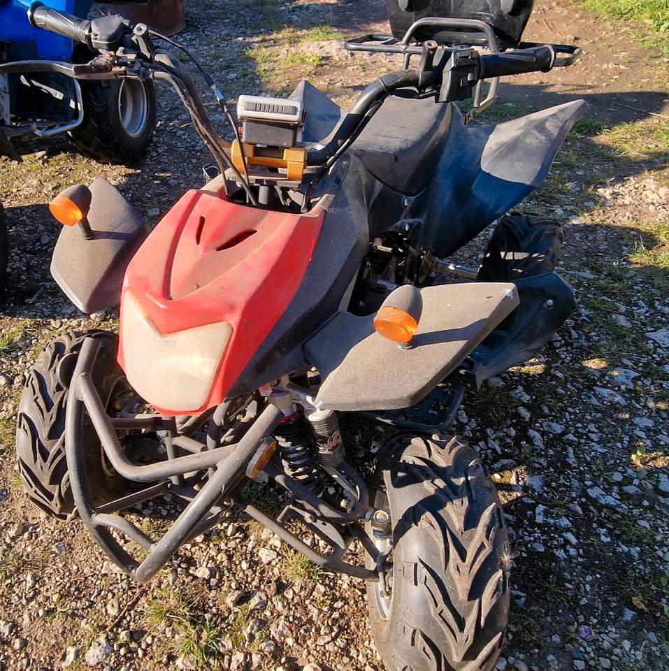 Weitere Motorräder Quad 50er 50ccm Straßenzulassung Automatik Zulassung Papiere, 2010