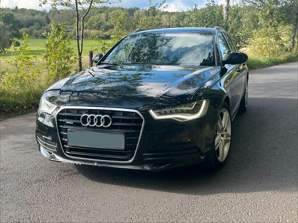 Audi A6 2013 — rear view