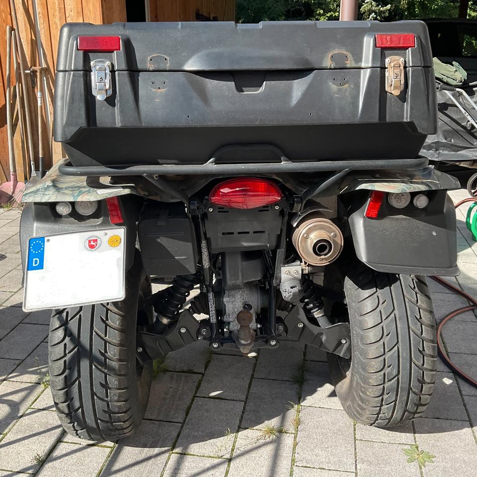 Suzuki Quad, ATV, Suzuki King Quad LT-A 750, mit Seilw., Schneesch., AHK 2012 — interior