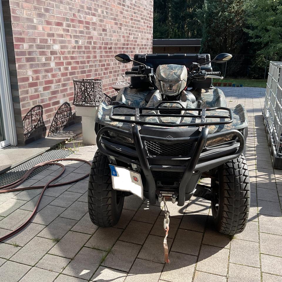 Suzuki Quad, ATV, Suzuki King Quad LT-A 750, mit Seilw., Schneesch., AHK 2012 — engine 722 ccm