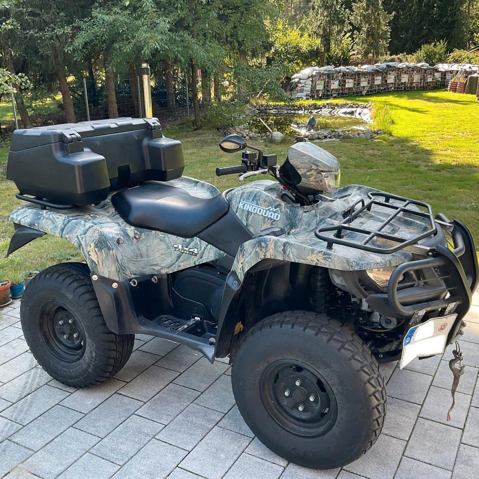 Suzuki Quad, ATV, Suzuki King Quad LT-A 750, mit Seilw., Schneesch., AHK 2012 — photo 5