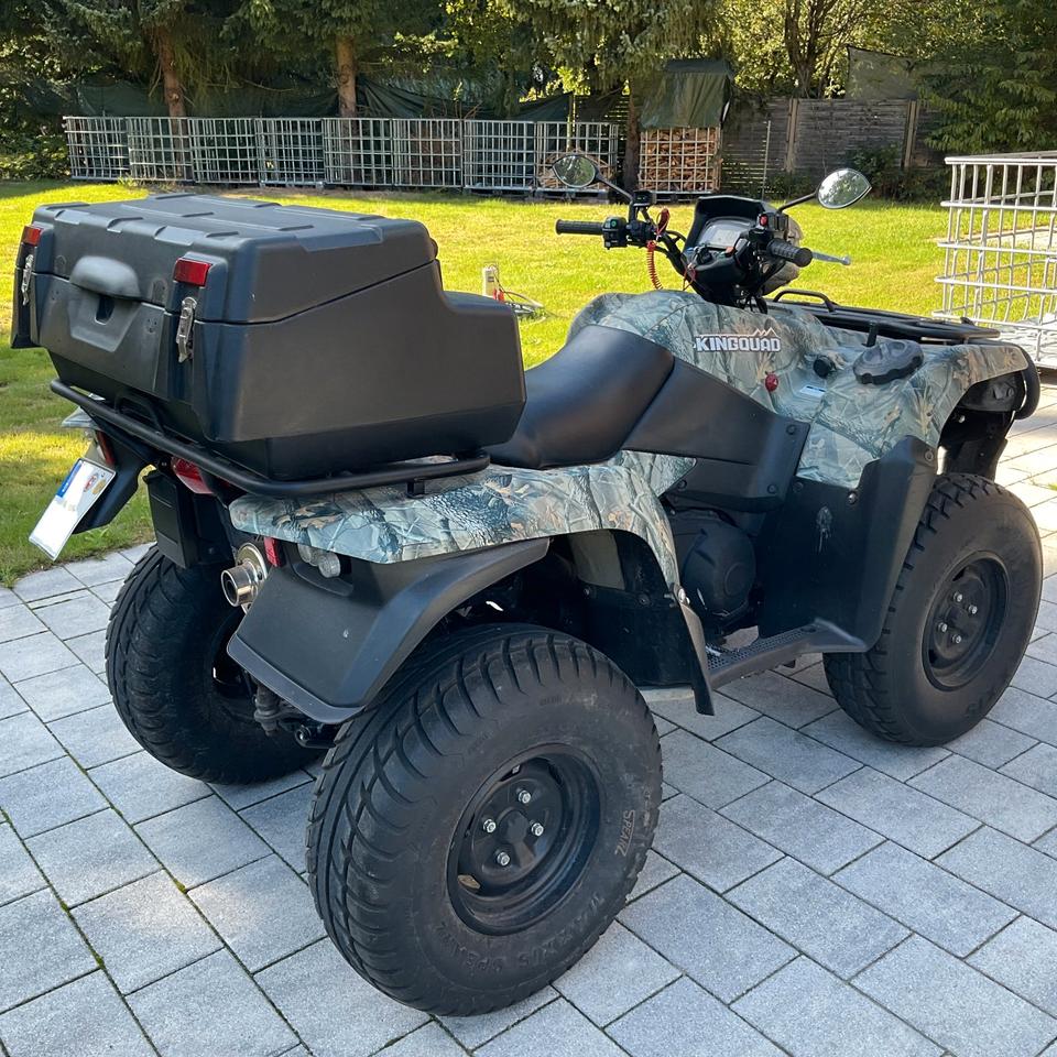 Suzuki Quad, ATV, Suzuki King Quad LT-A 750, mit Seilw., Schneesch., AHK 2012 — photo 6