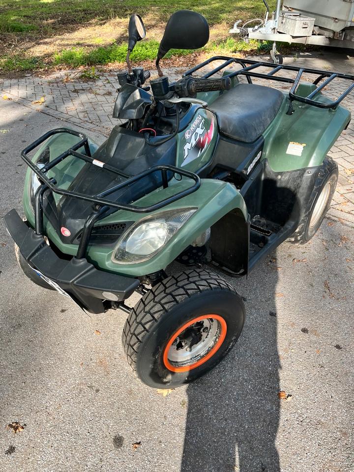 Kymco Mxu 300 Quad 2006 — interior