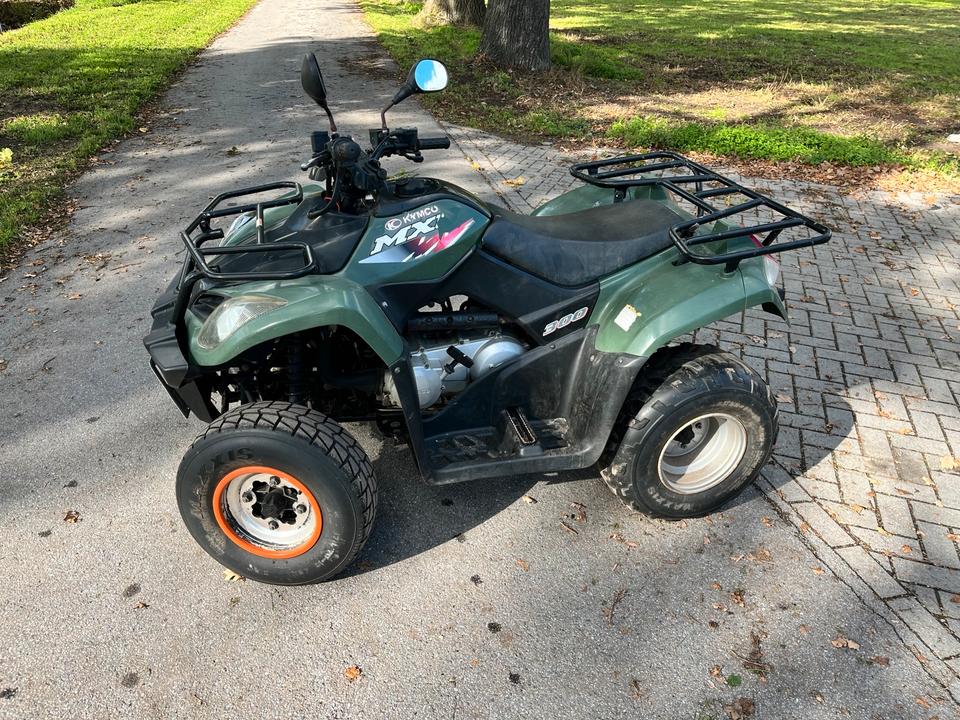 Kymco Mxu 300 Quad 2006 — engine 300 ccm