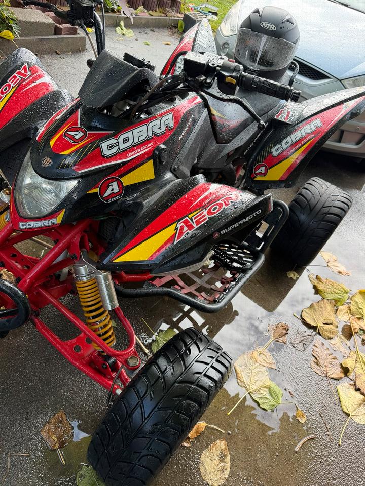  Aeon Cobra 400 Special Edition 2013 — rear view