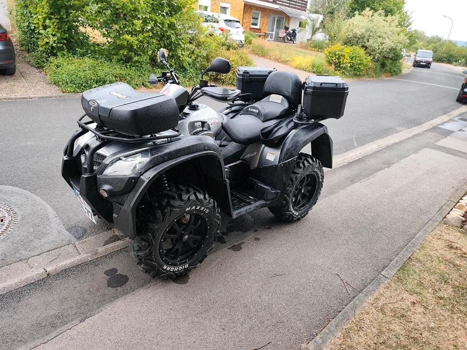 Kymco MXU 500 DX IRS LOF 2014 — rear view