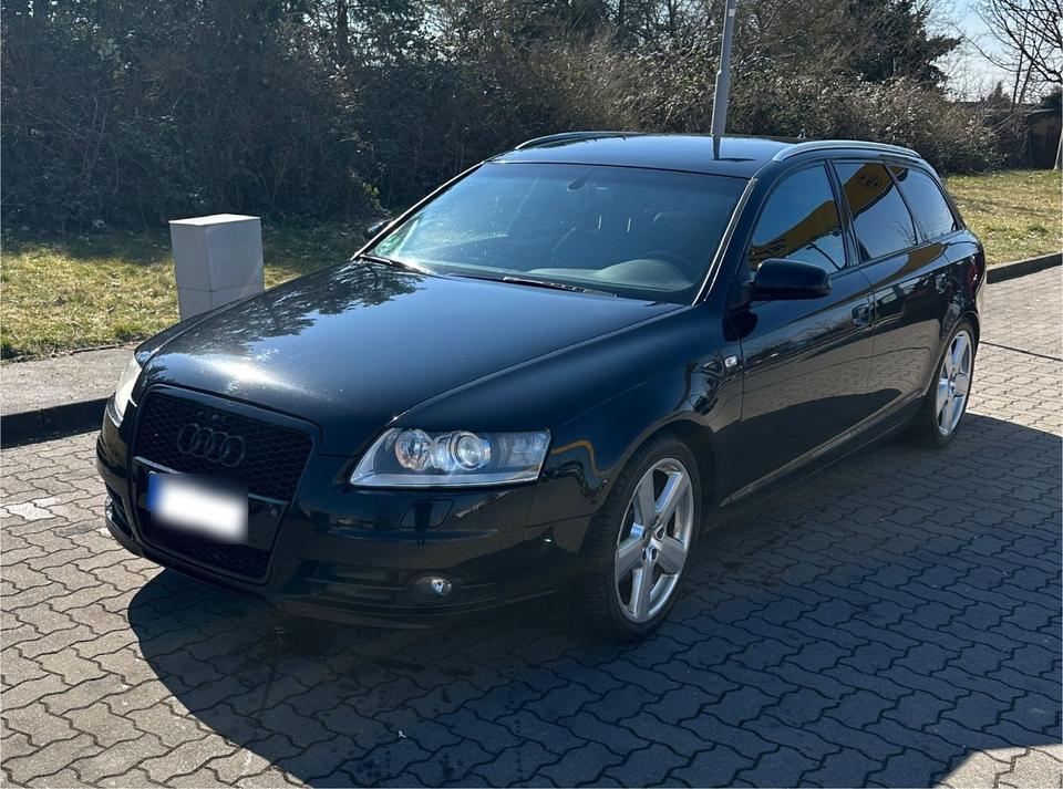 Audi A6 2006 — rear view