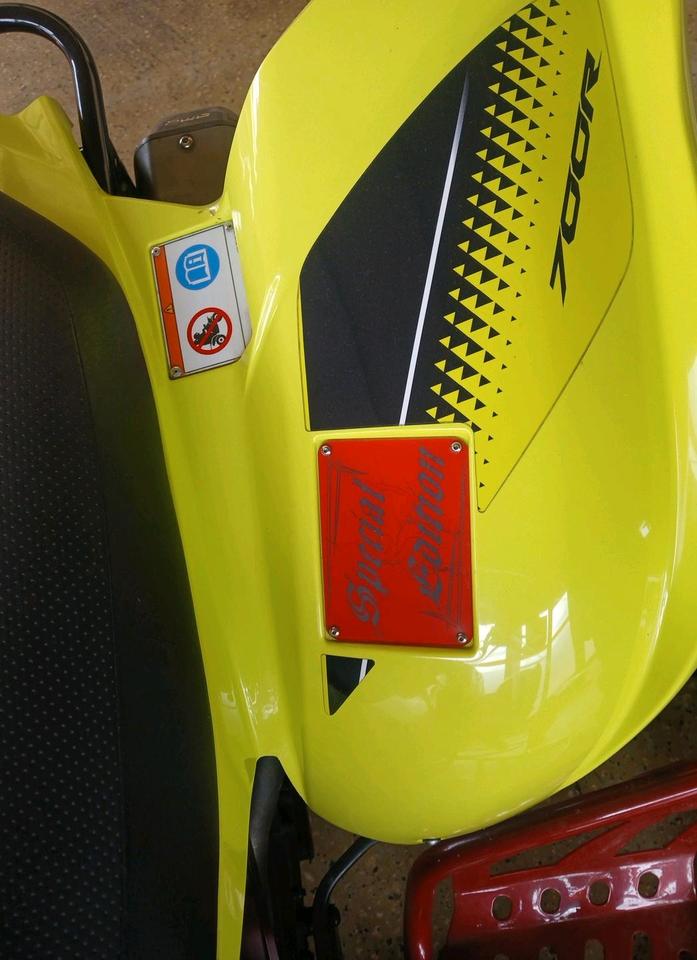 Yamaha Gelöscht • ich verkaufe eine raptor 700yfm spezial edtion 2011 — вигляд ззаду