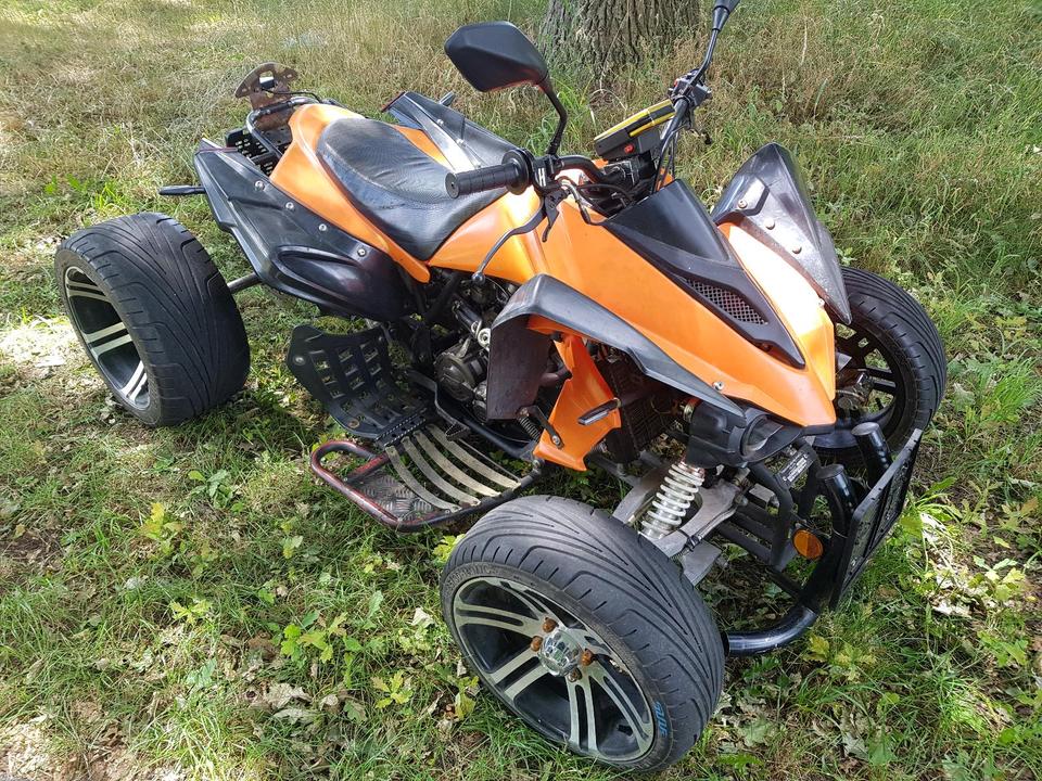 Quad 250ccm TÜV fahrbereit 2 Sitzer Drehgas