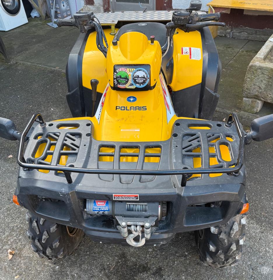 Weitere Motorräder Polaris 700 twin Sportsman/ 1542 km/ Seilwinde/ AHK 2005 — rear view