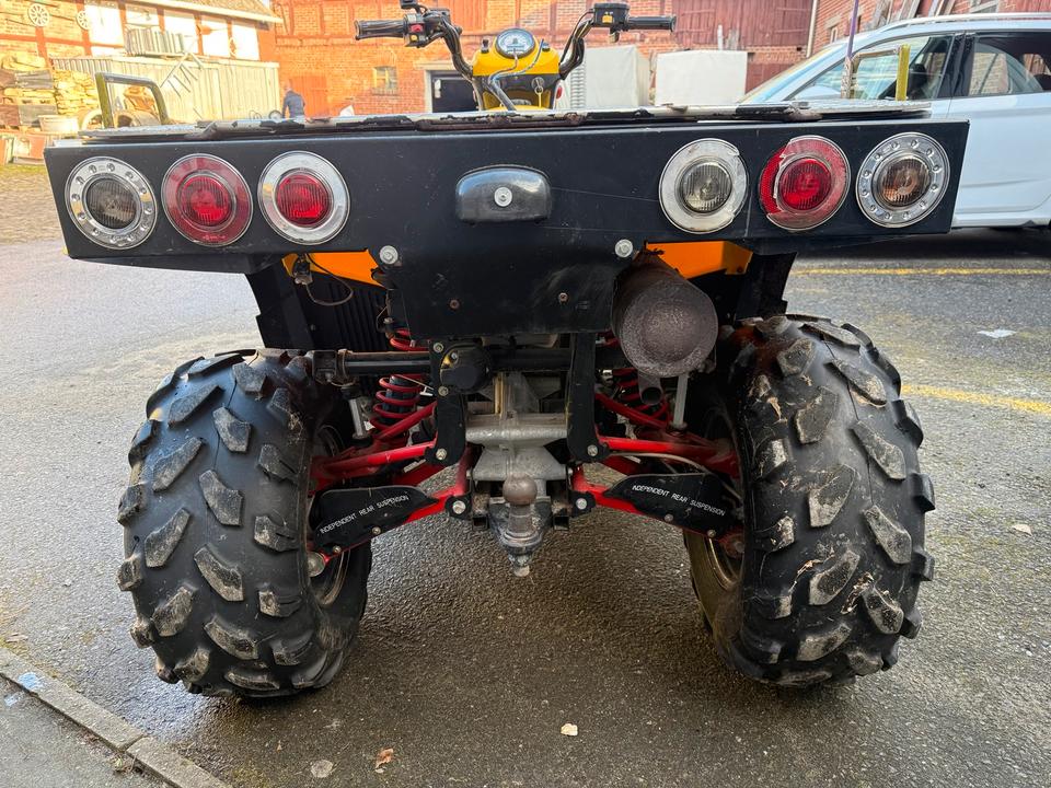 Weitere Motorräder Polaris 700 twin Sportsman/ 1542 km/ Seilwinde/ AHK 2005 — engine 700 ccm