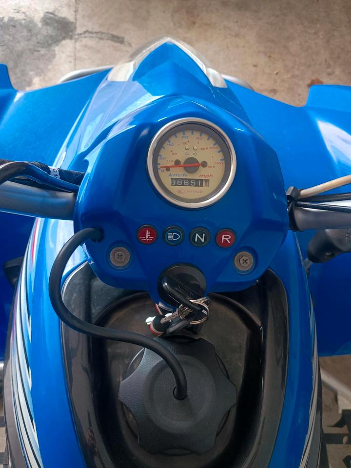 Kymco 250 Quad TÜV 2028 2010 — engine 250 ccm