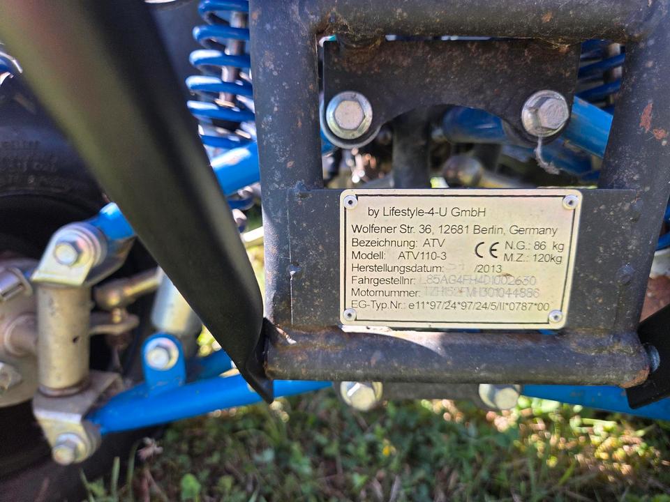 Weitere Motorräder Kinder-Quad 110ccm, vieles neu, technisch komplett überholt 2013 — photo 11