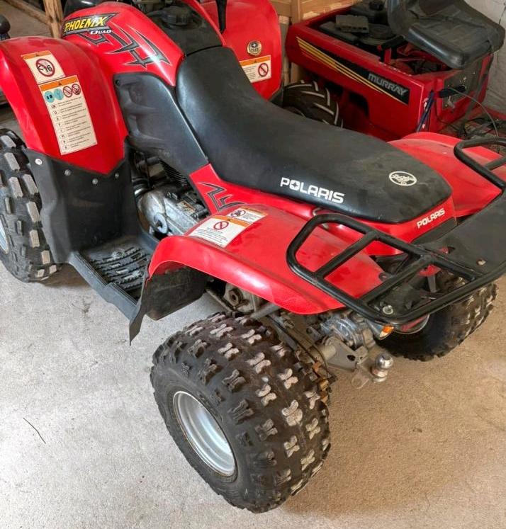  Polaris Phoenix 200 Quad 2007 — rear view