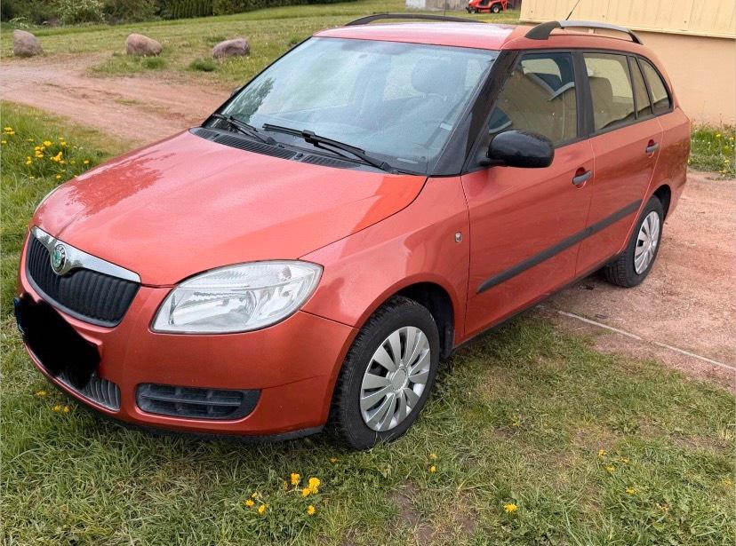 Skoda Fabia 2008 — interior