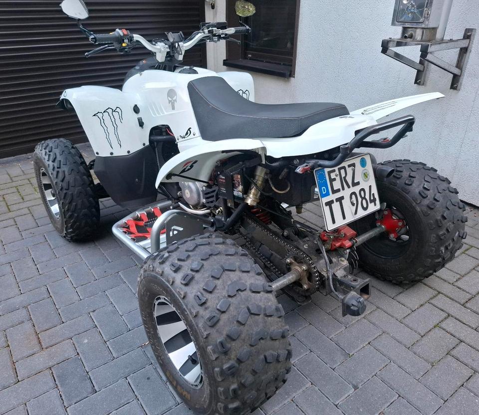 Weitere Motorräder Gelöscht • Quad Adly Herchee Beeline 500SM LOF TOP Zustand 50PS 2013 — engine 500 ccm